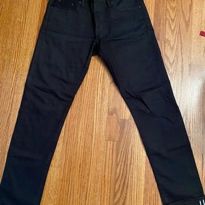 UNIQLO Mens Stretch Selvedge Slim-Fit Jean